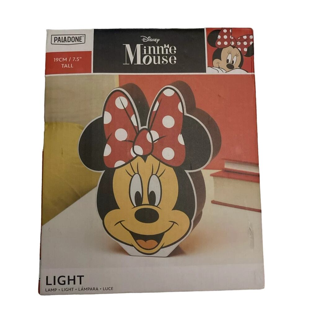 Disney Minnie Mouse Light by Paladone (UK IMPORT) NEW IN BOX